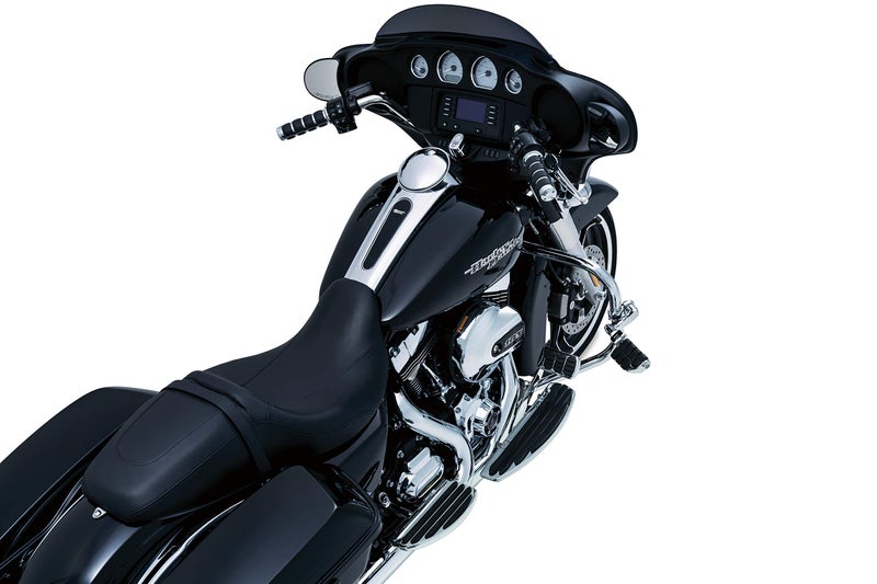 Kuryakyn 7906 Motorcycle Foot Controls: ISO Passenger Boards for 1986-2019 Harley-Davidson Motorcycles, Chrome, 1 Pair - Image 5