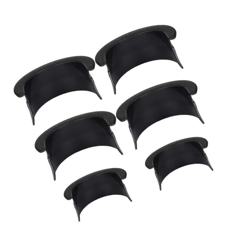 6 قطع من بطانات جيوب طاولة البلياردو المطاطية، مجموعة واقيات الزوايا، سهلة التركيب للاستخدام المنزلي - Image 2