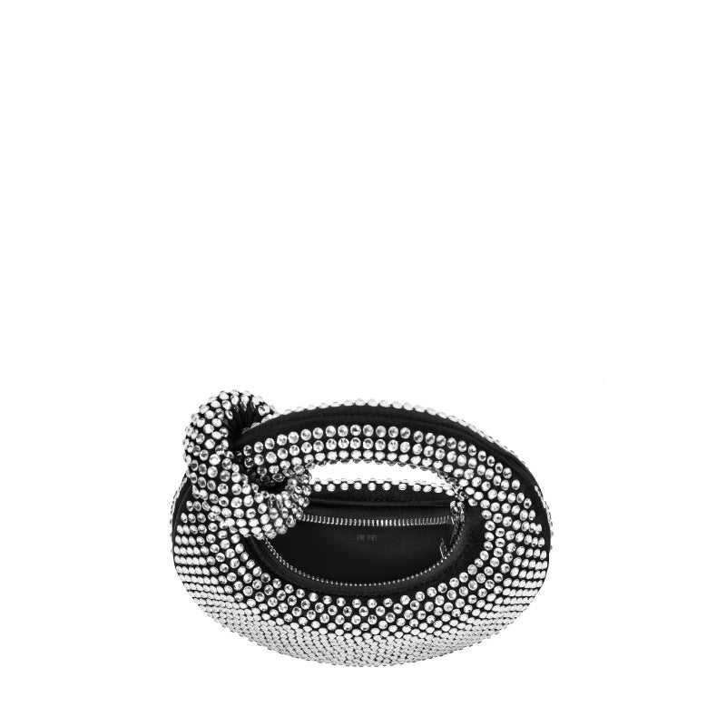 JW PEI Women's Abacus Top Handle Bag - Artificial Crystal Black - Mini - Image 2