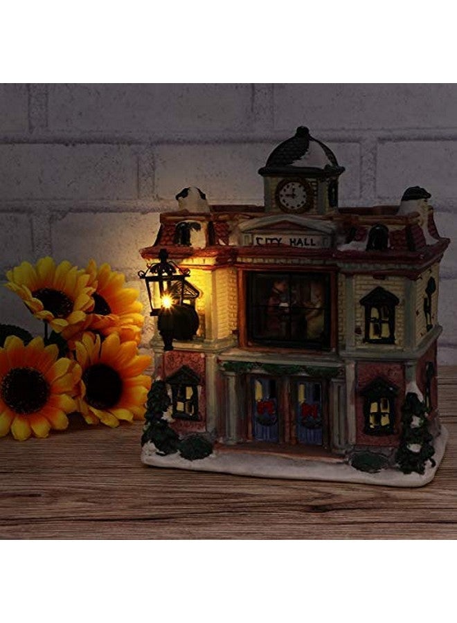 Leorx Vintage Diy Dollhouse 1 12 Dollhouse Miniature Led Wall Light Lamp (Black) - Image 5