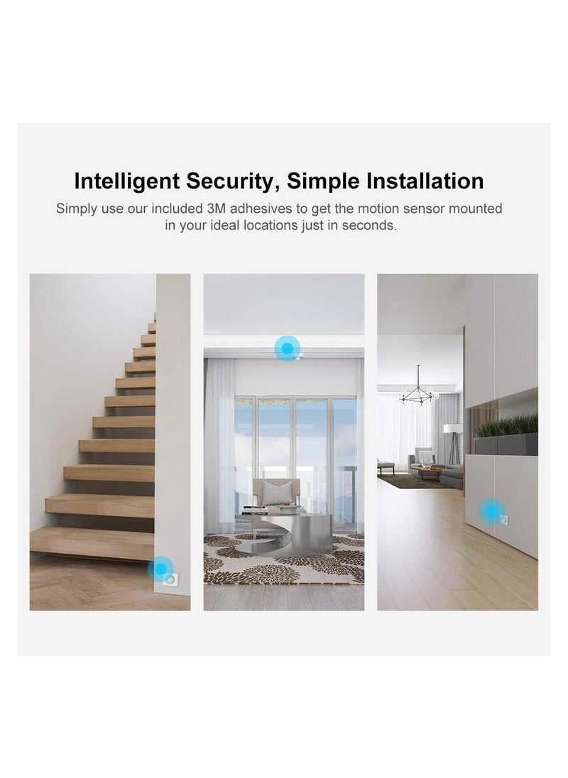 ماركة غير محددة - حساس حركة SNZB-03 ZigBee - كاشف حركة لاسلكي لتنبيهات المنزل وتفعيل الإضاءة، يتطلب جسر Zigbee، يتضمن بطاريات، مثالي للممرات، الحمامات، والمطابخ. - Image 1