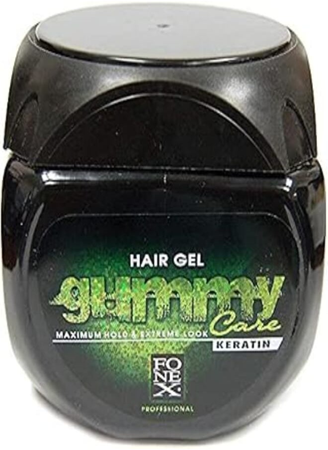 Gummy Fonex Gummy Hair Gel - Keratin Maximum & Extreme Look 23.5oz 