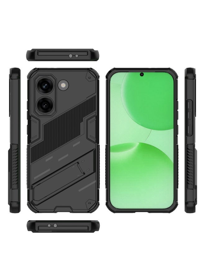 جراب Xiaomi Redmi Turbo 5 5G / Xiaomi Poco X8 Pro 5G بتصميم New Punk Series مع حامل مدمج وحماية قوية ضد الصدمات وتصميم متين وعصري - Image 1