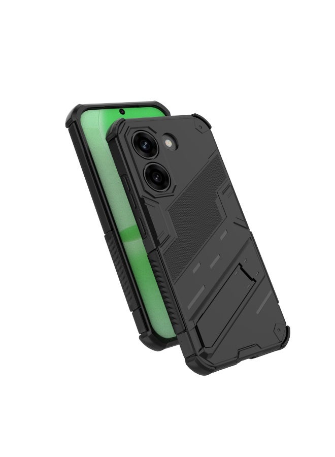 جراب Xiaomi Redmi Turbo 5 5G / Xiaomi Poco X8 Pro 5G بتصميم New Punk Series مع حامل مدمج وحماية قوية ضد الصدمات وتصميم متين وعصري - Image 3
