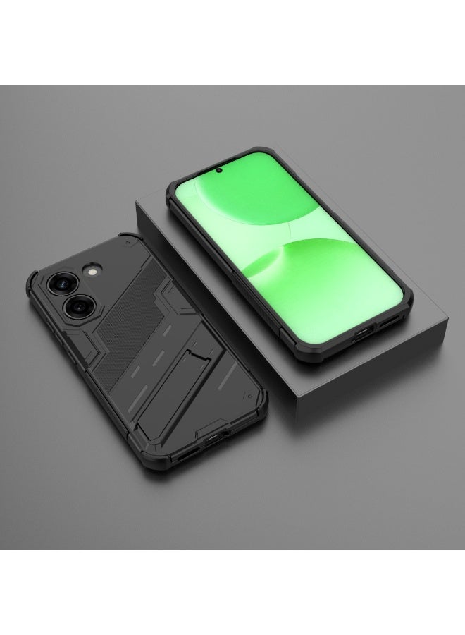 جراب Xiaomi Redmi Turbo 5 5G / Xiaomi Poco X8 Pro 5G بتصميم New Punk Series مع حامل مدمج وحماية قوية ضد الصدمات وتصميم متين وعصري - Image 5