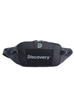 Discovery Discovery Outdoor Waist Bag Black, Durable Lightweight Water Resistant RFID pocket, Men Women Hip Bag/Belt Bag/ Crossbody Bag for Travel Adventure Camping Trekking Hiking  - Image 1
