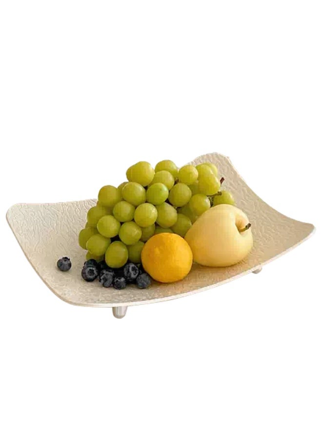 Stackable Clear Serving Trays, Odorless Oval & Rectangular Food Trays, Multi-Purpose Fruit and Snack Platters for Party, Home, Wedding, Heavy Duty Plastic Serving Plate - Image 2