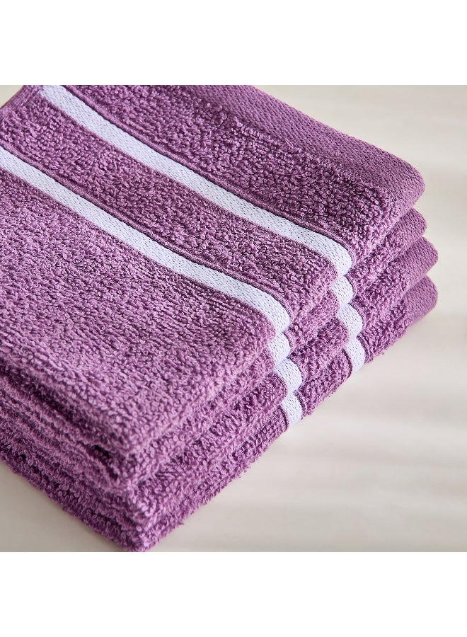 Home Box Snoopy Kids Carded 4-Piece Face Towel Set 30 x 30 cm - Image 2