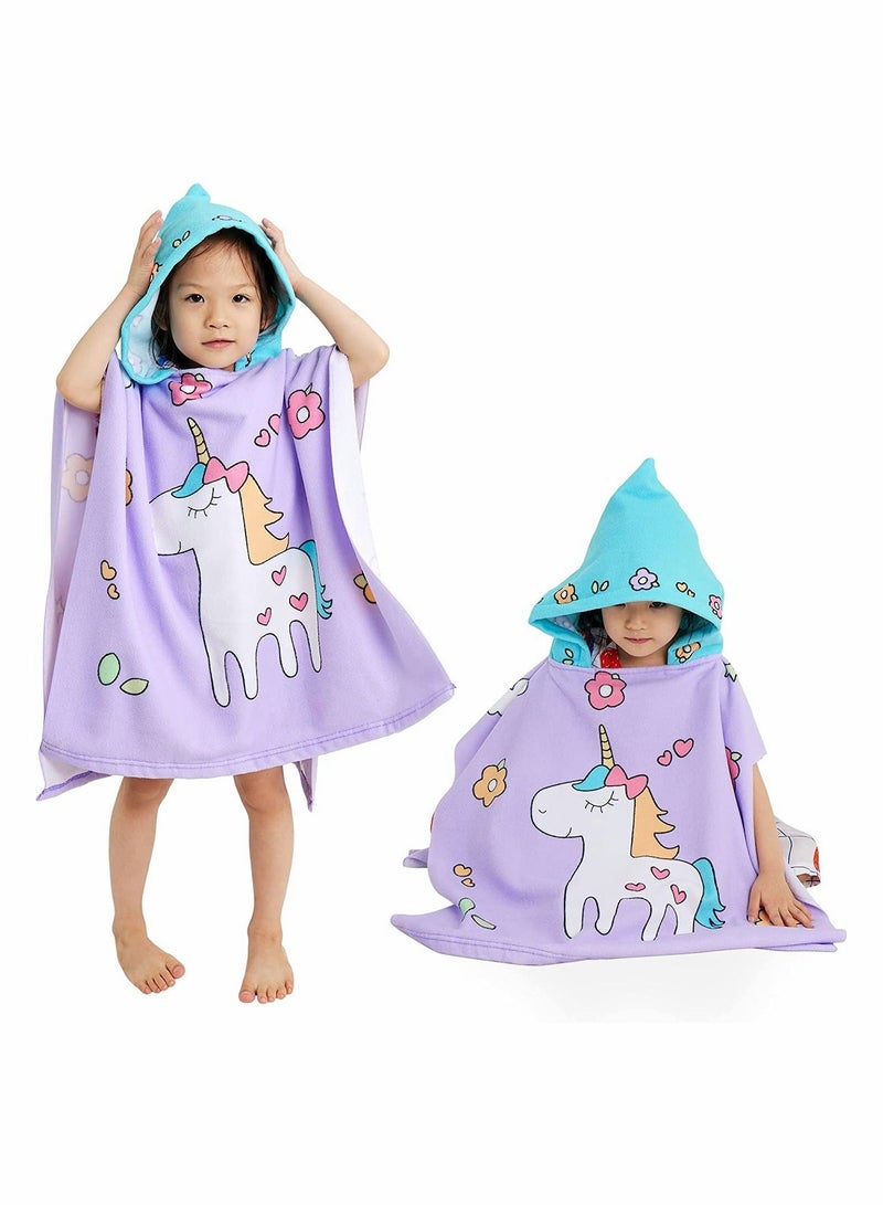 Y&D Baby Bath Towel Beach Thicker Kids Hooded for Boys Girls Softest Wrap Pool Babie Toddler Bathrobe 3 to 7 Years - Image 1