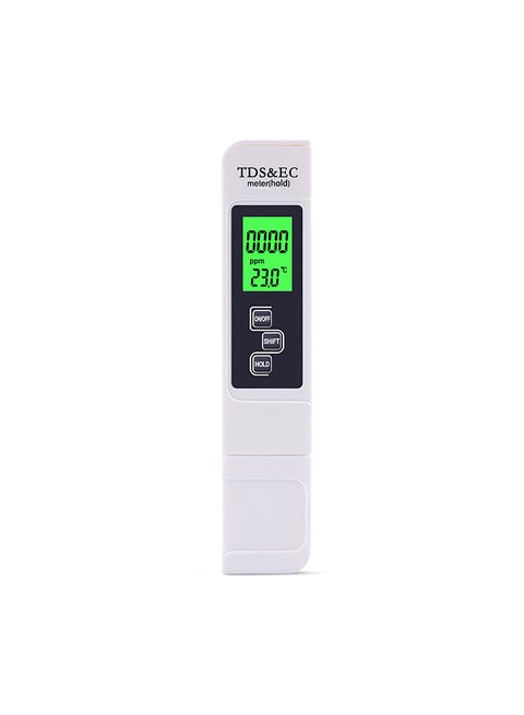 3-in-1 Multifunctional Water Quality Detector Portable TDS Pen Tester EC Meter Accurate Water Quality Measurement Tool