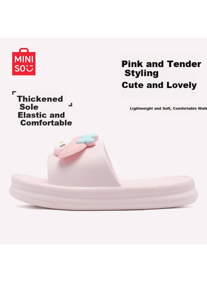 Miniso Women's Slippers, Home Indoor Shoes, Comfortable Feel, New Cute All-season Slippers, Yuguigou Blue, Size 40-41 - Image 4
