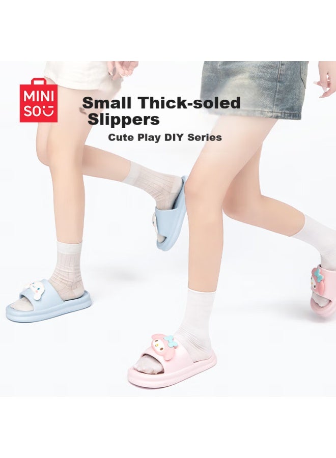 Miniso Women's Slippers, Home Indoor Shoes, Comfortable Feel, New Cute All-season Slippers, Yuguigou Blue, Size 40-41 - Image 2