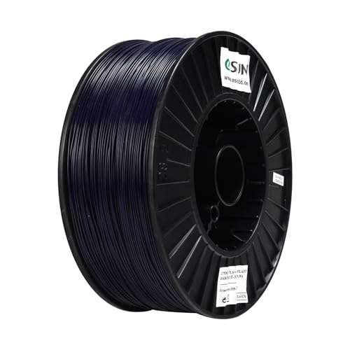 eSUN خيوط eSUN PLA+ 1.75 مم، خيوط طابعة ثلاثية الأبعاد مع تعزيز المتانة PLA Plus، دقة أبعاد +/- 0.03 مم، بكرة 3 كجم (6.6 رطل) لخيوط الطباعة ثلاثية الأبعاد لطابعات 3D، بيضاء - Image 1