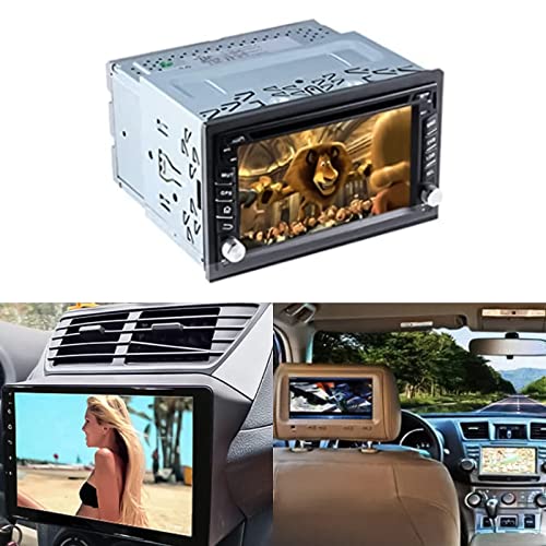 Billowvolve Universal Double DIN Car Stereo Cage,with Metal Frame, Car Radio Fitting Kit,for DVD Players, ISO, CD, GPS Navigation mounting Brackets - Image 5