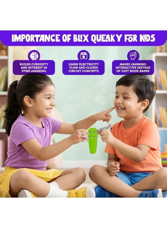 Blix Queaky Charge Rechargeable Interactive Toy for Kids | Fun Science & Magic Toy | Educational & Sensory Play - Image 2