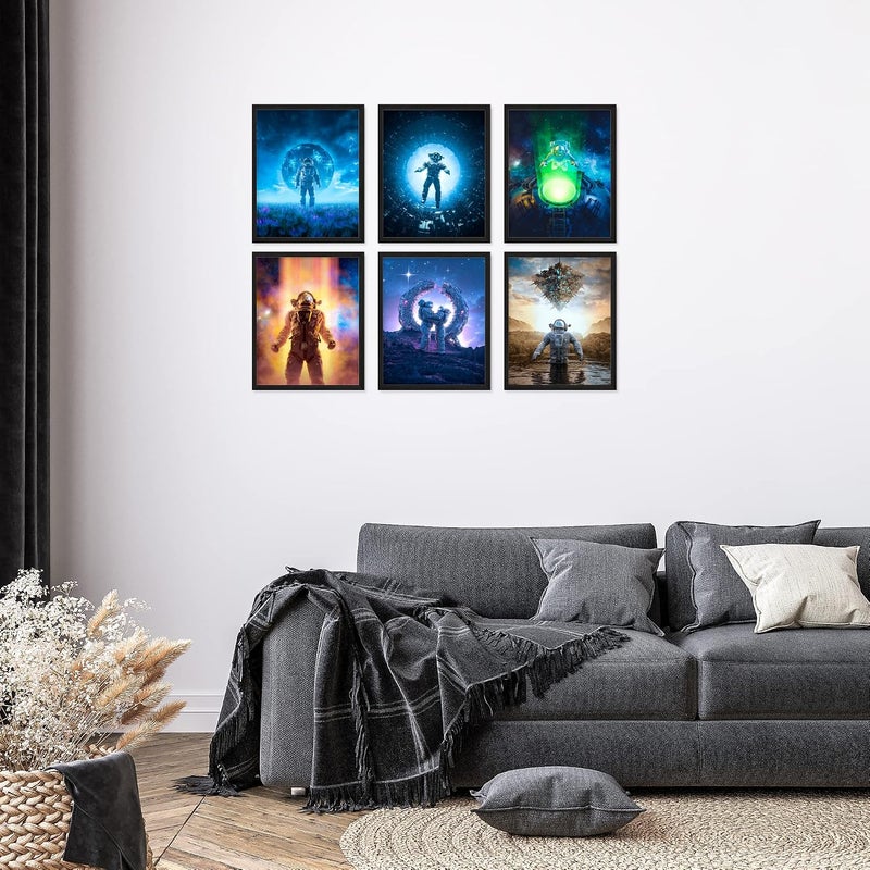 Insire Space Posters for Boys Room, Outer Space Posters for Kids, Galaxy Bulletin Board Decorations, Galaxy Classroom Decorations, Space Educational Poster - Unframed (8x10”) - Image 5