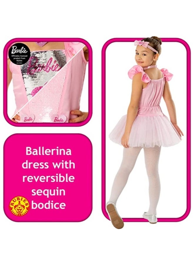 Rubie's Barbie Ballerina Costume for Girls (Medium) - pzsku/ZFEF4D8BFB3FF9D956049Z/45/_/1730629021/47ec1ff7-6bc2-45b8-9601-3e6d2acb098b