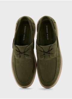 Robert Wood Suede Casual Lace Up  - Image 4