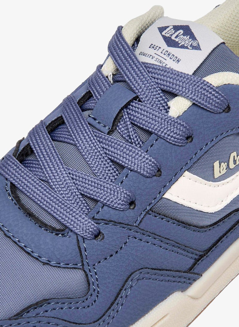 Lee Cooper Boys' Panelled Sneakers with Lace-Up Closure - Image 4
