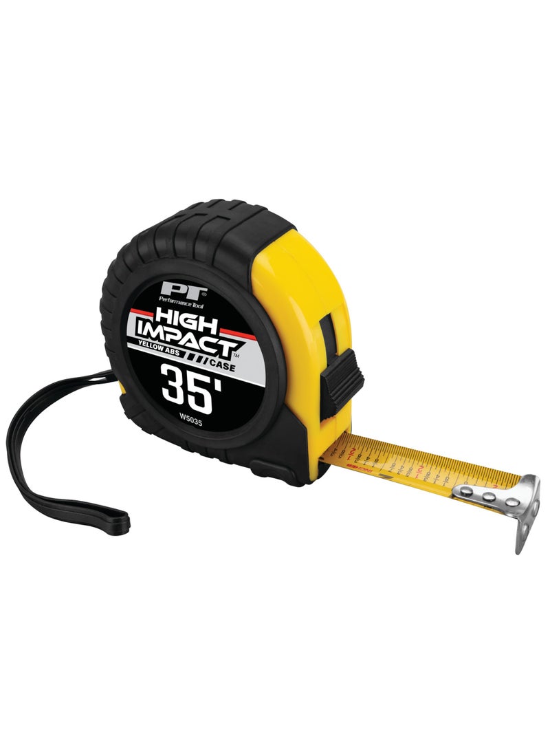 Performance Tool Performance Tool W5035 35-Foot 1-Inch Tape measure, Yellow 