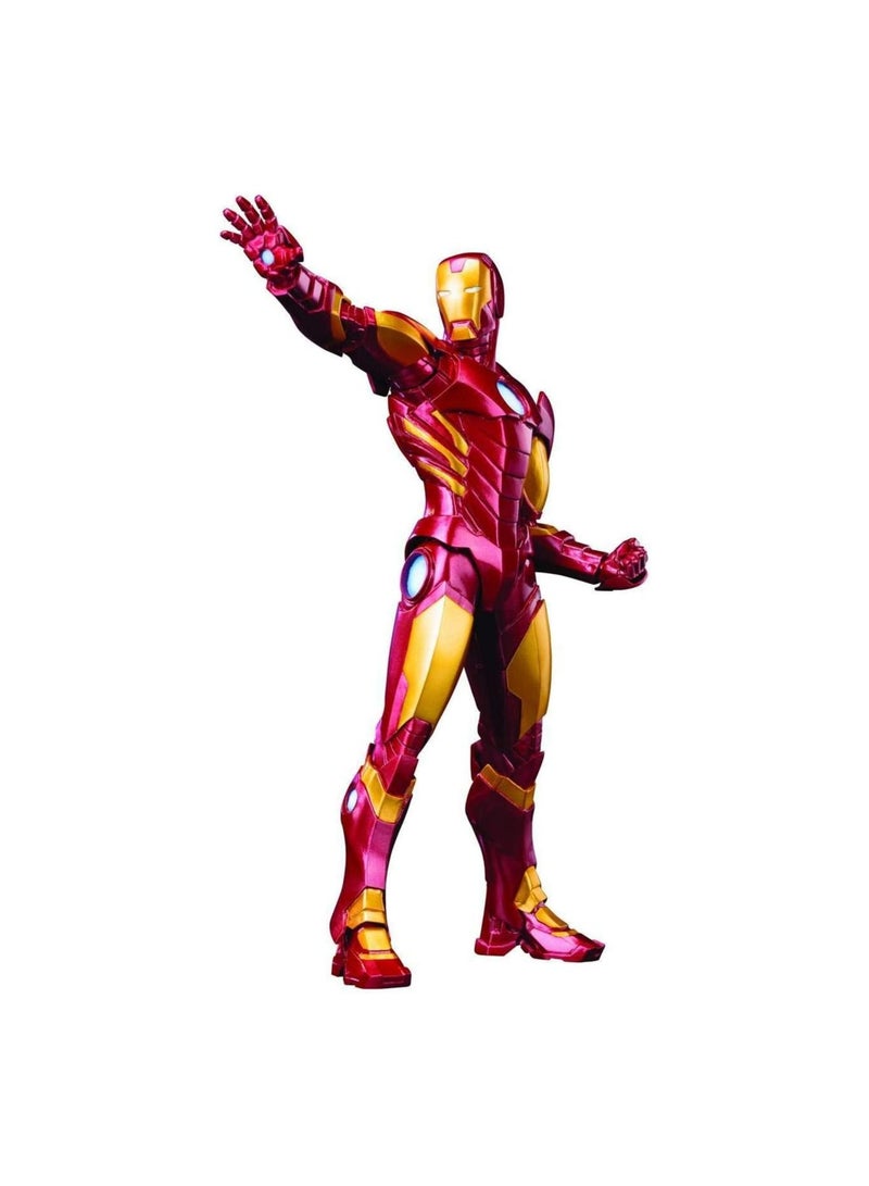 MARVEL تمثال Kotobukiya Avengers Now Iron Man من ArtFX باللون الأحمر - Image 2
