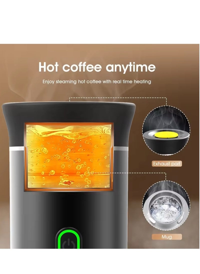 Joshberg Electric Travel Espresso Machine Heating Water Portable Coffee Maker Compatible with Ground Coffee Small Large Capsules  - Image 5