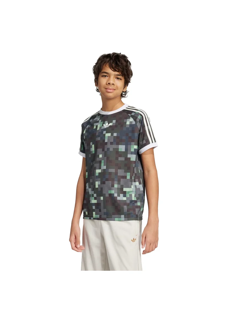 اديداس adidas GFX CAMO TEE Green Originals Kids T-SHIRTS