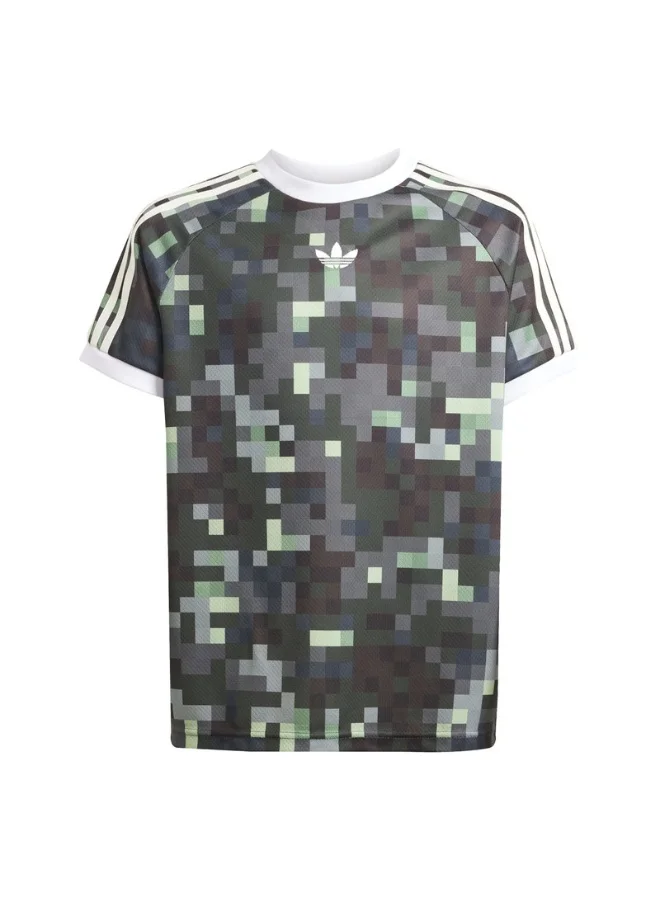 Adidas adidas GFX CAMO TEE Green Originals Kids T-SHIRTS
