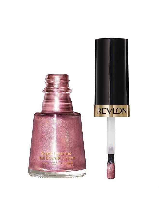 Revlon طلاء أظافر ريفلون، طلاء أظافر مقاوم للتقشير، لمسة لامعة، باللون الوردي، 150 مرغوب، 0.5 أونصة - Image 3