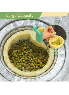 TAYRAN Cactus Kitchen Sink Drain Strainer, Dumping Kitchen Sink Drain Basket Quick Drain Cactus Sink Strainer, Multi-Functional Sink Strainer Basket for Kitchen Home (Yellow)  - Image 2