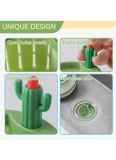 TAYRAN Cactus Kitchen Sink Drain Strainer, Dumping Kitchen Sink Drain Basket Quick Drain Cactus Sink Strainer, Multi-Functional Sink Strainer Basket for Kitchen Home (Yellow)  - Image 5