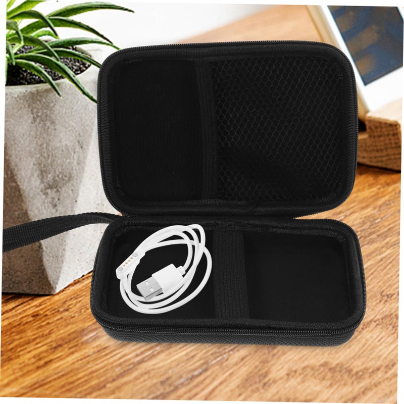 Soft Fabric Portable Earbuds Case Cable Organizer Storage Pouch Compact for Earphones - Image 5