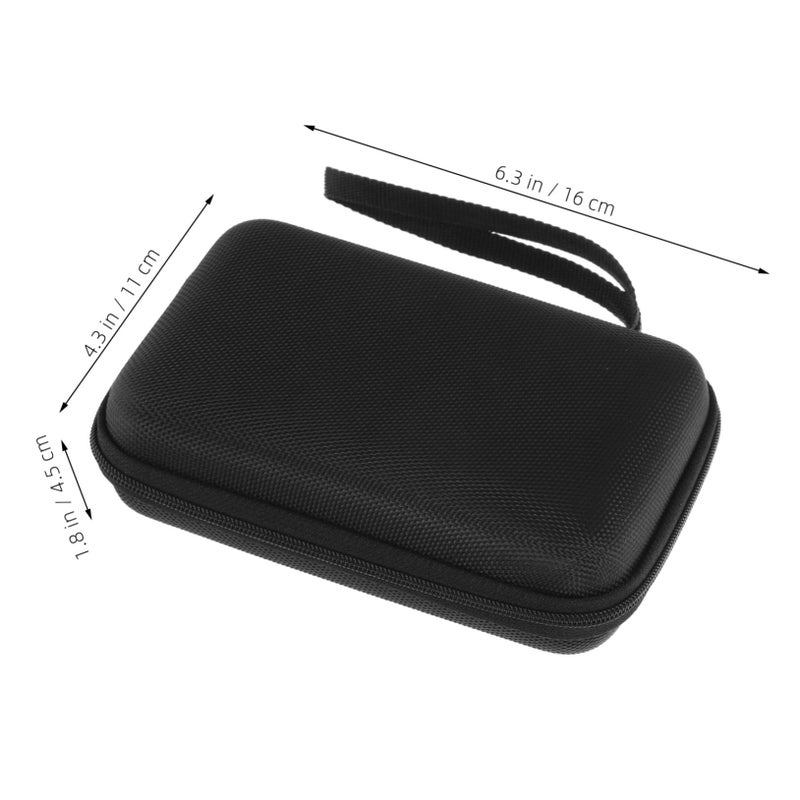 Soft Fabric Portable Earbuds Case Cable Organizer Storage Pouch Compact for Earphones - Image 3