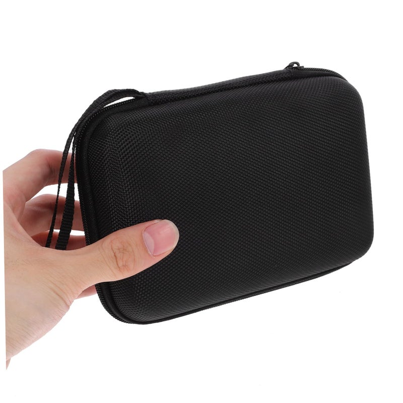 Soft Fabric Portable Earbuds Case Cable Organizer Storage Pouch Compact for Earphones - Image 4