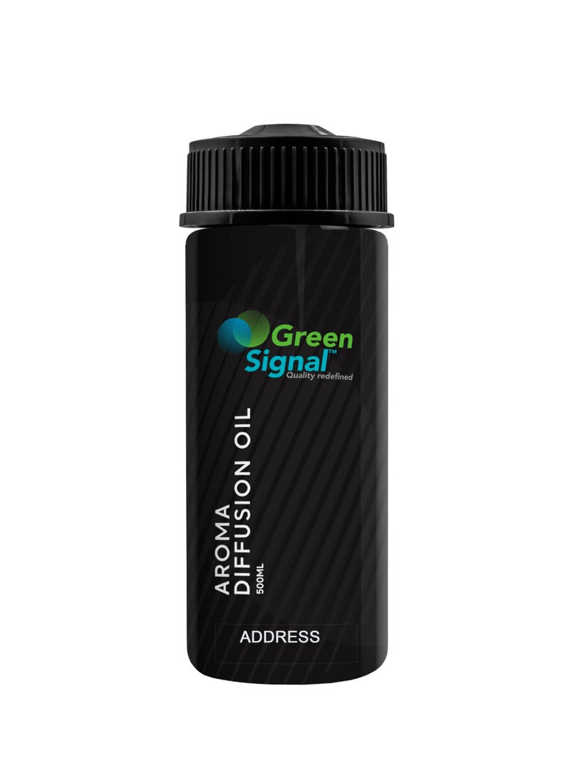 Green Signal - Green Signal Diffuser Aroma Oil - Address (170ml) - Image 1
