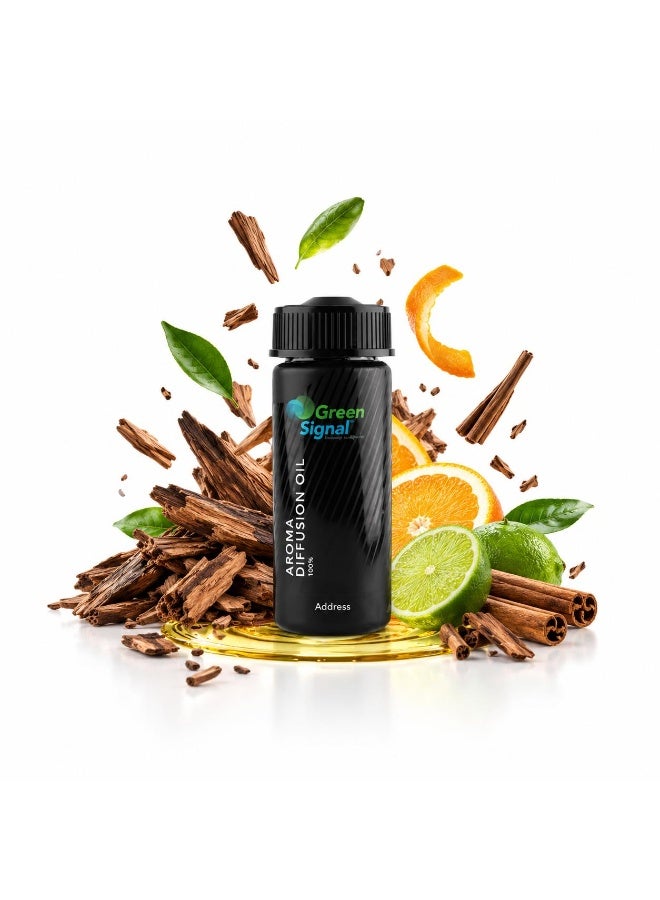 Green Signal Address Fragrance Oil 170 ml – Bold & Modern Scent for Diffusers & Humidifiers – Long-Lasting Concentrated Aroma - Image 1