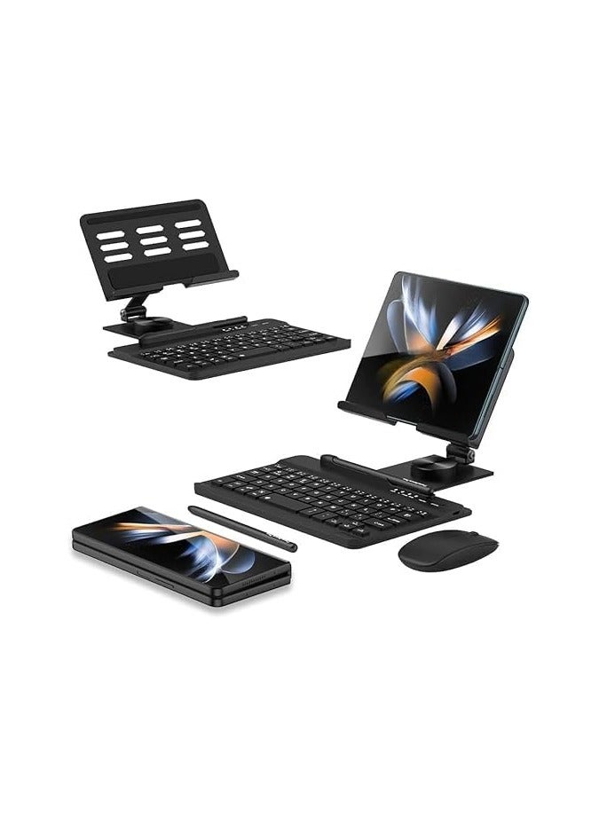 General Folding Bracket Compatible with Honor Magic V3 / Honor Magic Vs3 5G Bluetooth Wireless Keyboard Holder Desk Rotation Stand Desktop  - Image 1