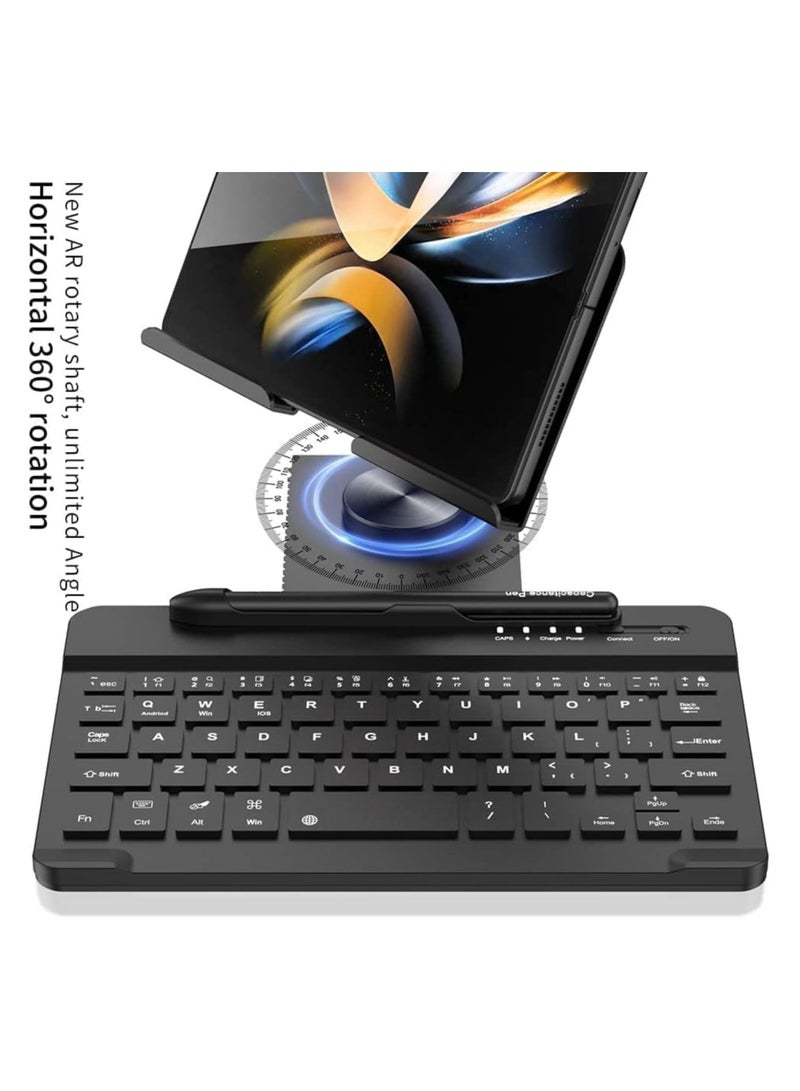 General Folding Bracket Compatible with Honor Magic V3 / Honor Magic Vs3 5G Bluetooth Wireless Keyboard Holder Desk Rotation Stand Desktop  - Image 4