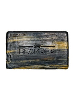 Live Bearded : Allnatural Bar Soap For Men 3Pack Of 3 5 Oz. Bars Made In The Usa Exfoliates Moisturizes Bamboo Charcoal Pumice Coconut Avocado And Argan Oils Tombstone Scent  - Image 2