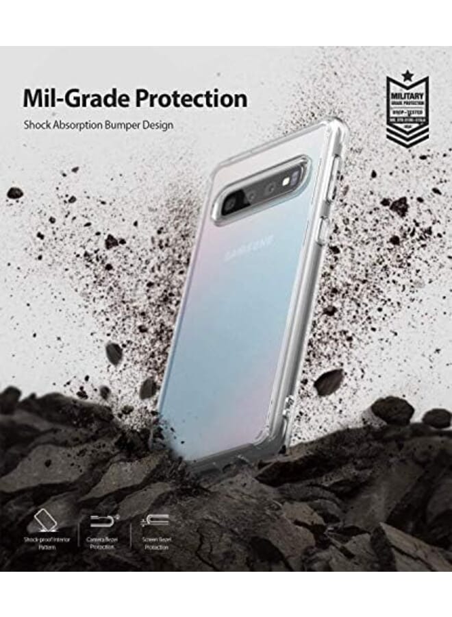 كول بيبي جراب خلفي ناعم ورفيع للغاية من السيليكون TPU لهاتف Samsung Galaxy S10 Plus وغطاء خلفي واقٍ شفاف لهاتف Galaxy S10 Plus - Image 2