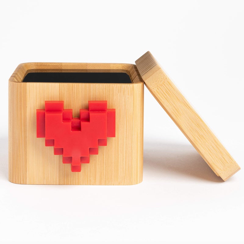 Lovebox Black & White | Love Note Messenger | Meaningful for Mom, Dad, Wife, Husband, Grandma, Grandpa, Kids, Couple Gift, Long Distance Relationship Gift - Image 2