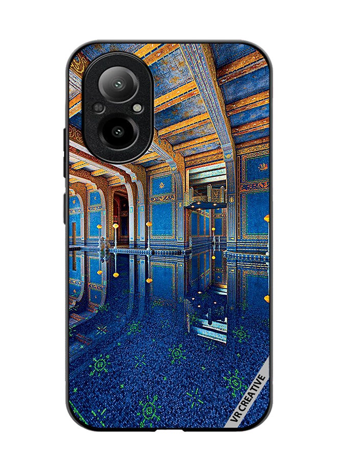 VR CREATIVE Protective Case Cover For Realme C67 4G Hearst Castle Design Multicolour - Image 1
