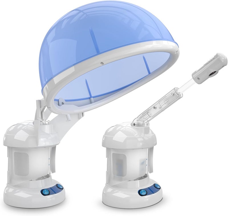 Kingsteam Hair Steamer 2 in 1 Ozone Facial Steamer, Design for Personal Care Use at Home or Salon Bar - Image 1