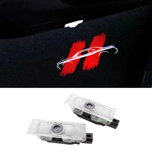 uuakarin 2 PCS LED Door Logo Lights Projector Compatible for Challenger 2015-present HD Ghost Shadow Light Puddle Lights Courtesy Step Lamps Kit Car Accessories (car line, Challenger) - Image 1