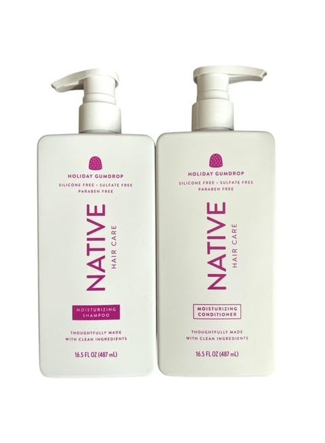 Native Holiday Gumdrop Shampoo & Conditioner Set LIMITED EDITION 16.5 oz ea