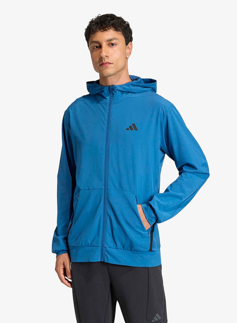 Adidas D4T Workout Hoodie - Image 1