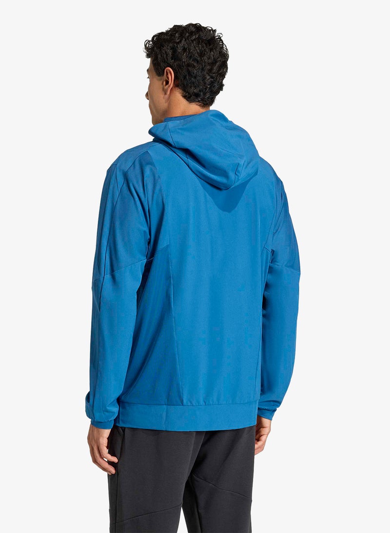 Adidas D4T Workout Hoodie - Image 2