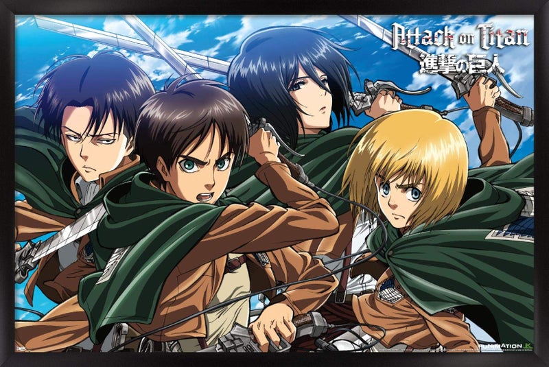 Trends International Wall Poster Attack on Titan Swords 22375 x 34