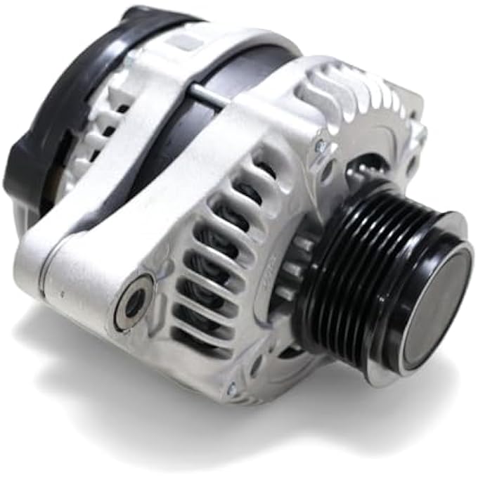 Gecious 31100-5J6-A01 Alternator 12V 155A 6-Groove Clockwise Pulley | Compatible with Honda Pilot 2016-2020 3.5L, Ridgeline 2017-2020, Odyssey 2018-2020, Passport 2019-2020 & MDX 2014-2020 - Image 4