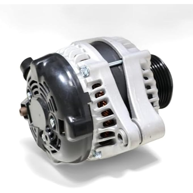Gecious 31100-5J6-A01 Alternator 12V 155A 6-Groove Clockwise Pulley | Compatible with Honda Pilot 2016-2020 3.5L, Ridgeline 2017-2020, Odyssey 2018-2020, Passport 2019-2020 & MDX 2014-2020 - Image 3